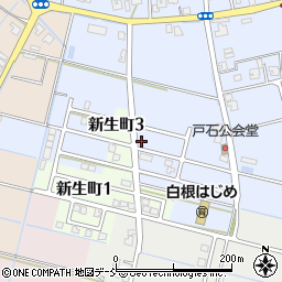 新潟県新潟市南区戸石572-18周辺の地図