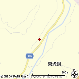 福島県伊達市月舘町布川七郎内11周辺の地図