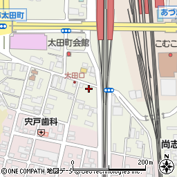 福島県福島市太田町4-38周辺の地図