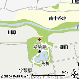 福島県福島市桜本（川原）周辺の地図