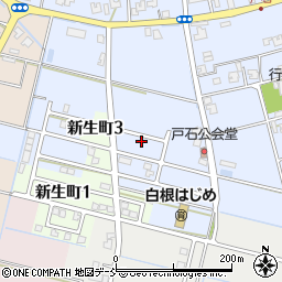 新潟県新潟市南区戸石572-16周辺の地図