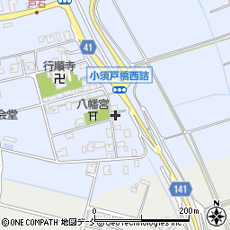 新潟県新潟市南区戸石276-1周辺の地図