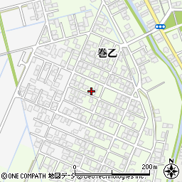 新潟県新潟市西蒲区巻乙1761-6周辺の地図