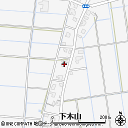 新潟県新潟市南区下木山333周辺の地図