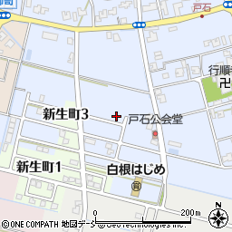 新潟県新潟市南区戸石572-11周辺の地図