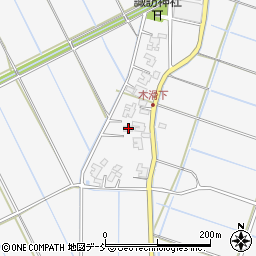 新潟県新潟市南区木滑1022周辺の地図