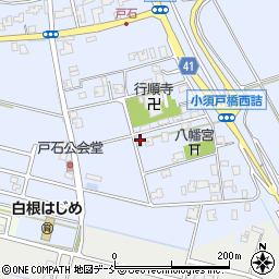 新潟県新潟市南区戸石422周辺の地図