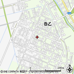 新潟県新潟市西蒲区巻乙1764周辺の地図