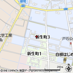 新潟県新潟市南区戸石1061-4周辺の地図