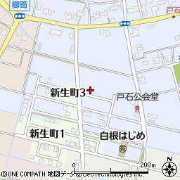 新潟県新潟市南区戸石572-30周辺の地図