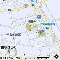 新潟県新潟市南区戸石393周辺の地図