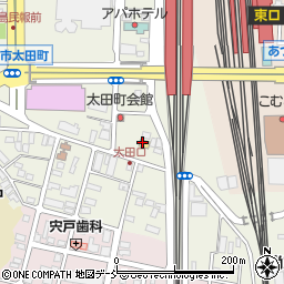 福島県福島市太田町5周辺の地図