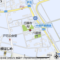 新潟県新潟市南区戸石393-2周辺の地図