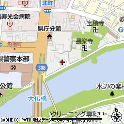 福島大学サテライト街なかブランチ舟場周辺の地図