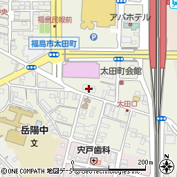 ヴェルビュ福島駅前周辺の地図