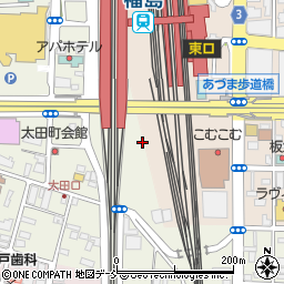 福島県福島市太田町6周辺の地図
