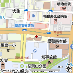 福島県福島市上町7周辺の地図