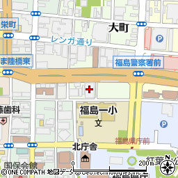 日本生命保険相互会社　ライフプラザ福島・ご来店窓口周辺の地図