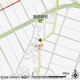 新潟県新潟市南区木滑1152周辺の地図
