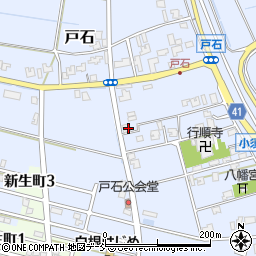 新潟県新潟市南区戸石380-4周辺の地図
