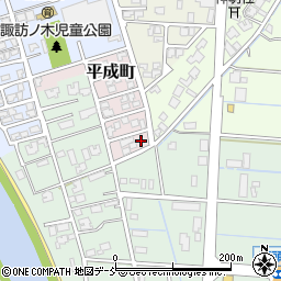 平成町遊園周辺の地図