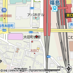 福島県福島市太田町7-23周辺の地図