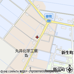 新潟県新潟市南区櫛笥805周辺の地図
