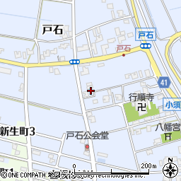 新潟県新潟市南区戸石380周辺の地図