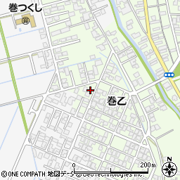 新潟県新潟市西蒲区巻乙1726周辺の地図