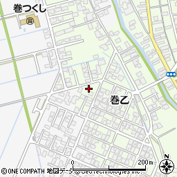 新潟県新潟市西蒲区巻乙1726-4周辺の地図