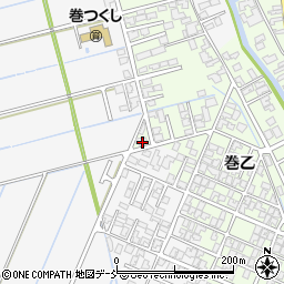 新潟県新潟市西蒲区巻乙1682周辺の地図