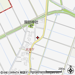 新潟県新潟市南区木滑1298周辺の地図
