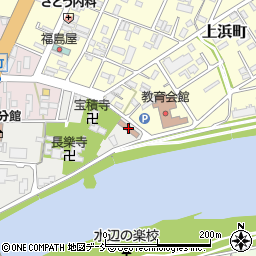 福島県青年会館周辺の地図