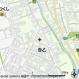 新潟県新潟市西蒲区巻乙1711周辺の地図
