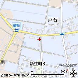 新潟県新潟市南区戸石684周辺の地図