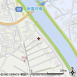 新潟県新潟市南区下曲通14周辺の地図