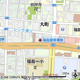 相互会社朝日生命保険　福島営業所周辺の地図