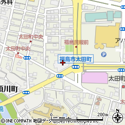 株式会社福島民報社　事業局事業部周辺の地図