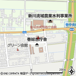 新潟県職員労働組合西蒲原支部周辺の地図
