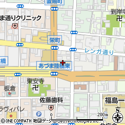 有限会社川俣屋商店周辺の地図