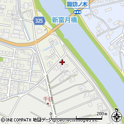 新潟県新潟市南区下曲通1周辺の地図