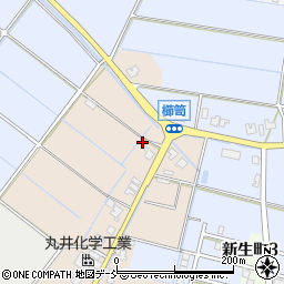 新潟県新潟市南区櫛笥807周辺の地図