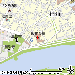 福島県教育会館周辺の地図