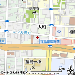 東京海上日動火災保険株式会社　福島損害サービスセンター周辺の地図