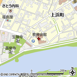 福島県教育会館周辺の地図