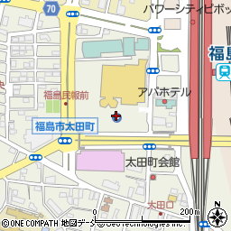 ＧＳパーク福島駐車場周辺の地図