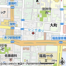 株式会社たいよう共済　福島支店周辺の地図