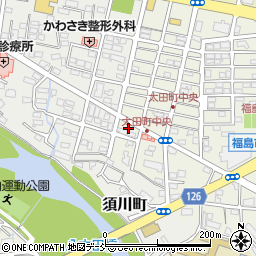 福島県福島市太田町35周辺の地図