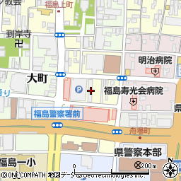 福島県福島市上町5周辺の地図