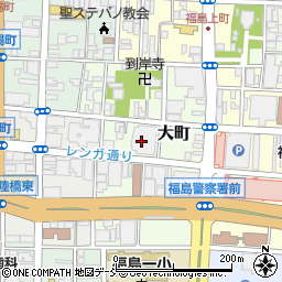 東邦銀行渡利支店 ＡＴＭ周辺の地図